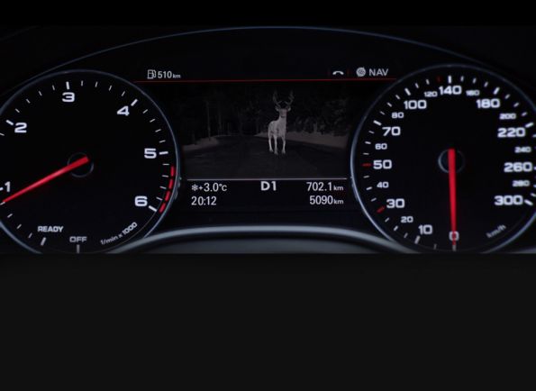 Magic and Mystery with Audi Night Vision Assistant